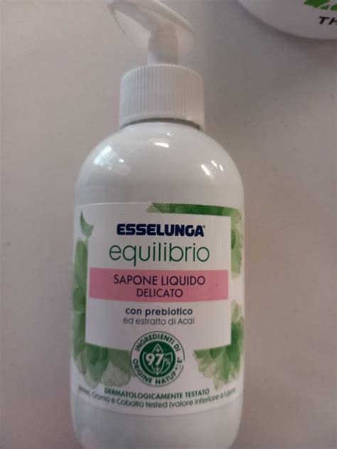 Esselunga Equilibrio Sapone Liquido Delicato Inci Beauty