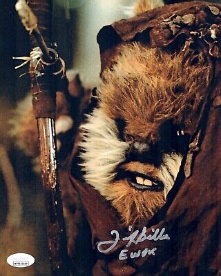 FELIX SILLA Signed 8x10 STAR WARS EWOK Photo IN PERSON Autograph JSA ...