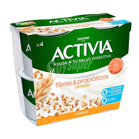 Activia Danone Activia Bífidus desnatado 0 materia grasa de sabor