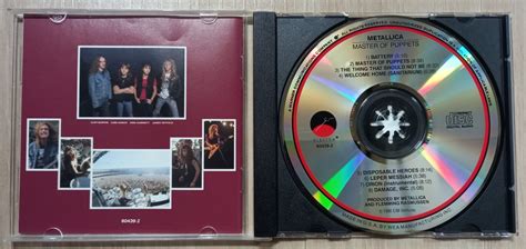 Metallica Master Of Puppets Cd Photo Metal Kingdom