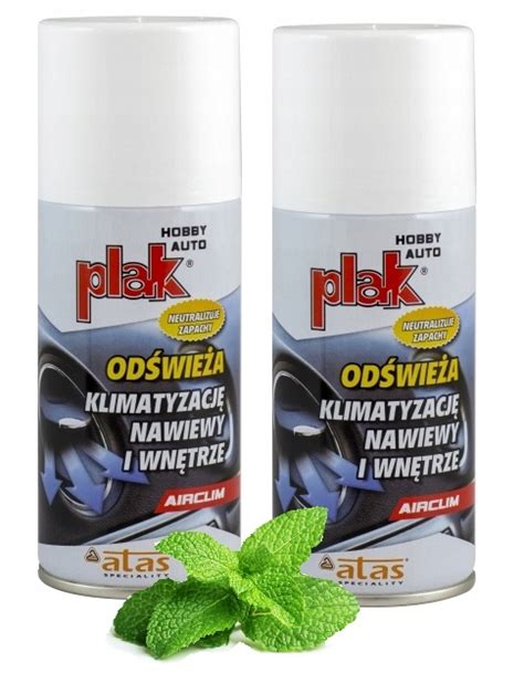 PLAK AIR CLIM MIĘTA DO ODŚWIEŻANIA KLIMATYZACJI SCAIRCLIM 150 CYT