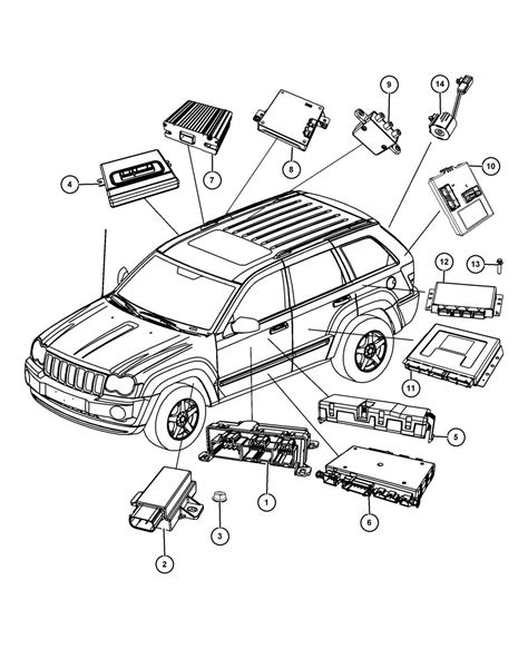 Visualizing The Parts Of A Jeep Grand Cherokee Climate Control System