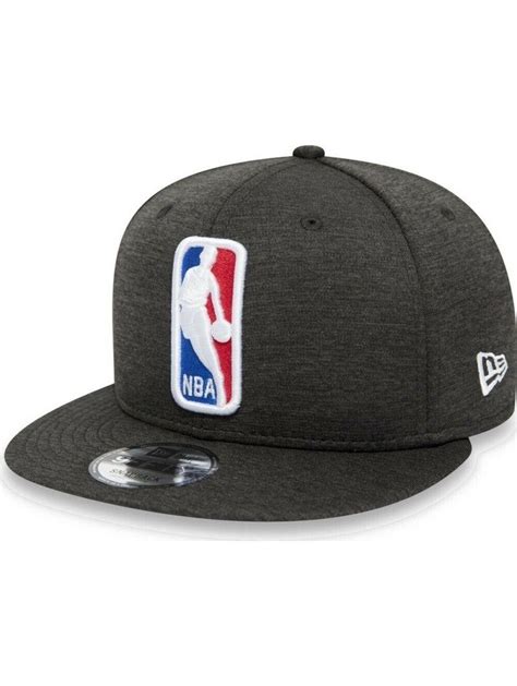 Nba Logo New Era Shadow Tech Black Cap