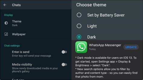 Cara Mengaktifkan Dark Mode WhatsApp Untuk Android IPhone Bikin