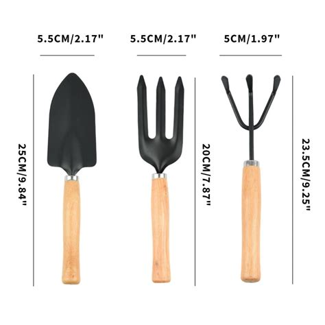 Tuinieren Tool Set 3 Stuk Mini Voor Bloemen Succul Grandado