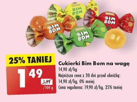 Cukierki Bim Bom Taniej Promocja Biedronka Ding Pl