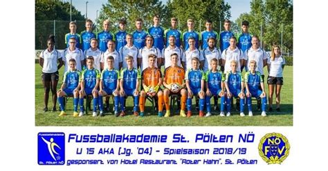 AKA St Pölten NÖ U 15 U15 NSG Waidhofen Ybbs U17 oefb at