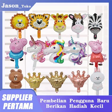 Jual Ballon Kartun Foil Karakter Cartoon Cute Balon Balon Huruf Balon