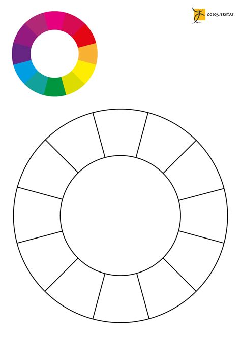 Circulo Cromatico Vacio Circulo Cromatico Para Colorear Circulo Images