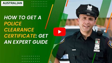 How To Get A Police Clearance Certificate Get An Expert Guide Youtube