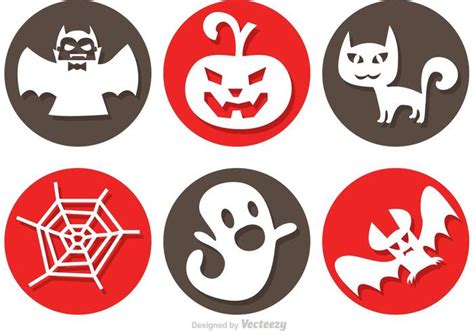 Halloween Vector Icons 91072 Vector Art at Vecteezy