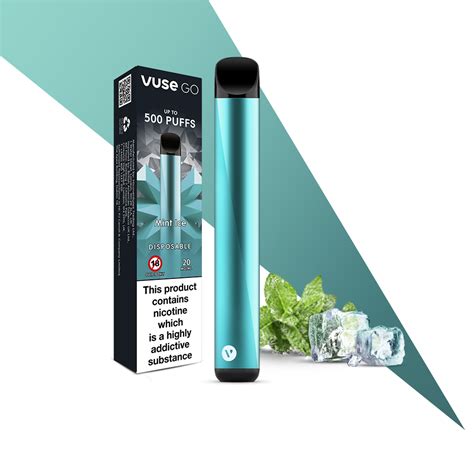 Vuse Go Ice Mint Disposable Vape Up To 500 Puffs Vuse UK