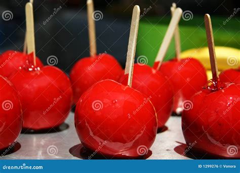 Glazed Apples Stock Photo Image Of Food Sweet Gourmet 1299276