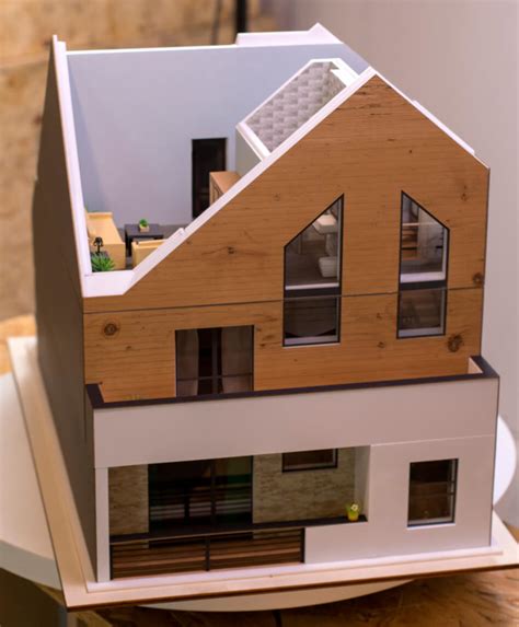 Demountable House Scale Model Architectural Scale Models