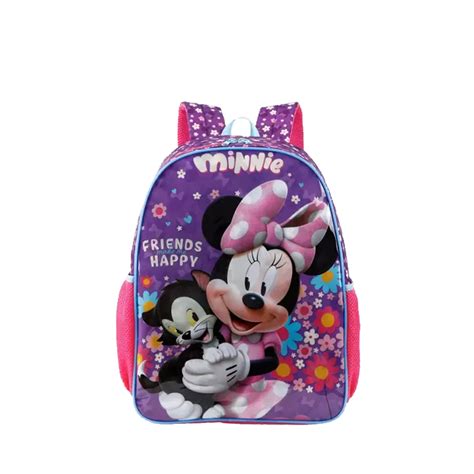 Mochila De Costas Minnie Mouse Xeryus Shopel Papelaria