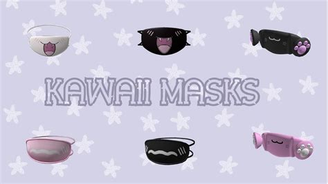 Codes For Kawaii Masks With Links Roblox Teehee Youtube