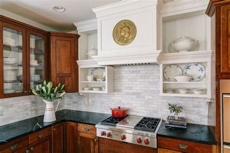 Kitchen Backsplash Photos With Cherry Cabinets Things In The Kitchen