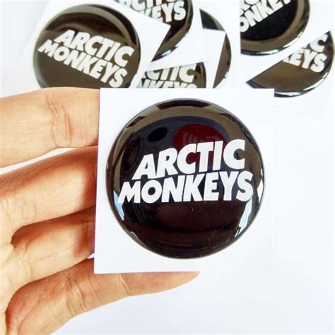 Jual Stiker Arctic Monkey Emblem Sticker Mobil Aksesoris Motor Timbul