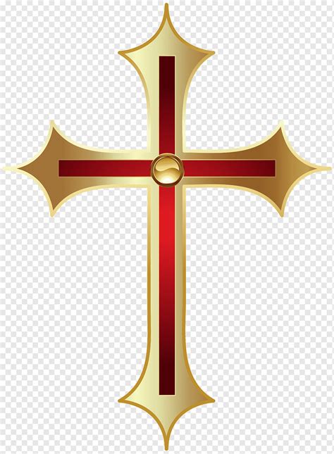 Christian Cross Symbol Cross Christianity Banner Cross Png Pngwing