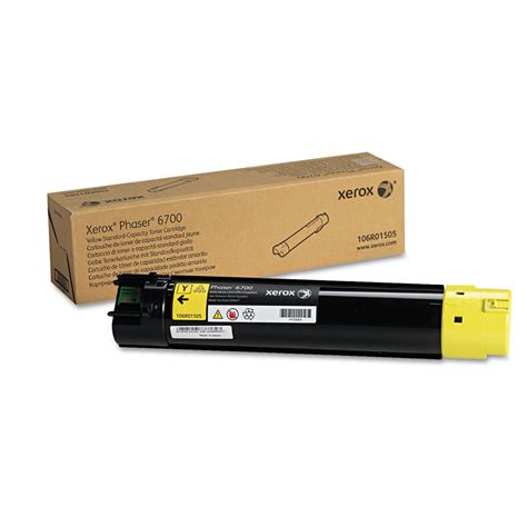 Xerox 106R01505 Yellow Standard Yield Toner Cartridge GM Supplies