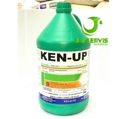 Herbicide Racun Rumpai Ken Up L Shopee Malaysia