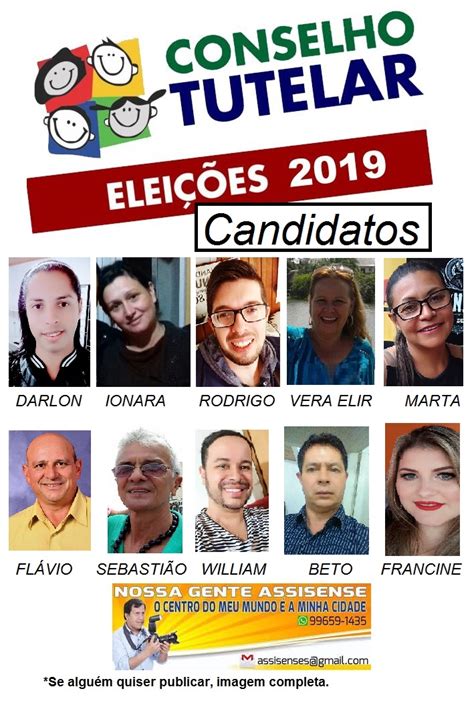 Nossa Gente Assisense Conhe A Os Candidatos Ao Conselho Tutelar