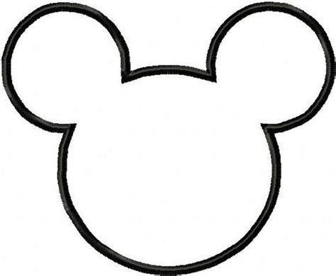 Mickey Mouse Cut Out - ClipArt Best