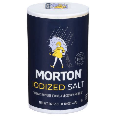 Morton Salt Iodized Super 1 Foods