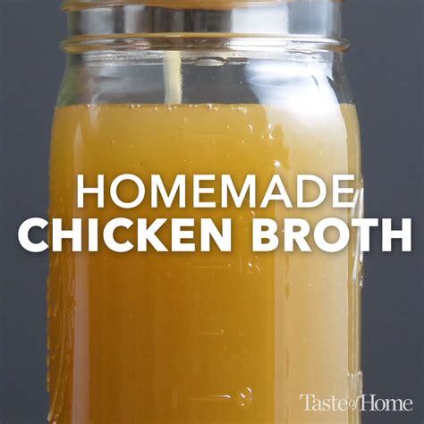 Homemade Chicken Broth Artofit