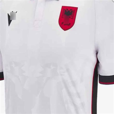 Camiseta Visitante Albania Web N Camisetas De F Tbol