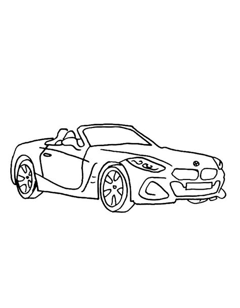 Bmw I8 Coloring Page | Coloringus.com