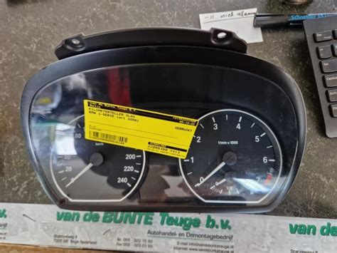 BMW 1 Serie Compteurs kilométrique verre stock ProxyParts fr