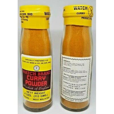 Watch Brand Curry Powder Made In England G Shopee Malaysia