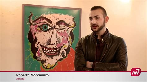 Visi E Maschere In Mostra Le Opere Di Roberto Montanaro Youtube