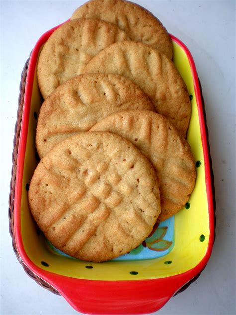 In Love With Food Crunchy Peanut Butter Cookies Easy Step By Step Recipe