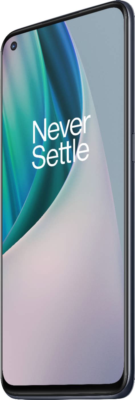 Best Buy Oneplus Nord N G Gb Unlocked Midnight Ice Be