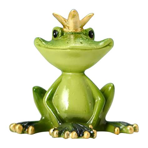 Creative Craft Resin Yoga Frog Figurine Decor Basic Yoga Pose Frog