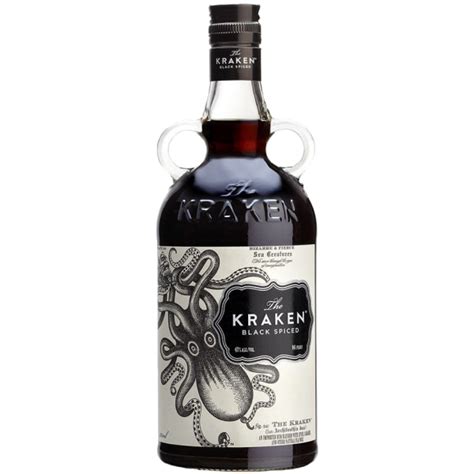 The Kraken Black Spiced Vol Liter