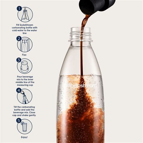 New Sodastream Pepsi Max Mango Syrup Mix No Sugar 440ml Pack 6 Bulk