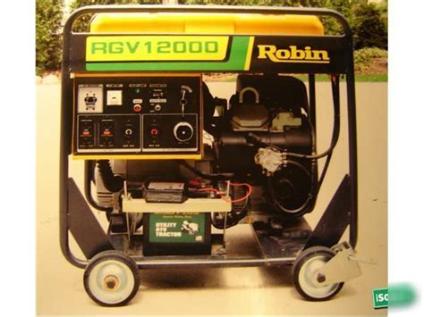 Like New Robin Subaru Rgv Watt Gas Generator