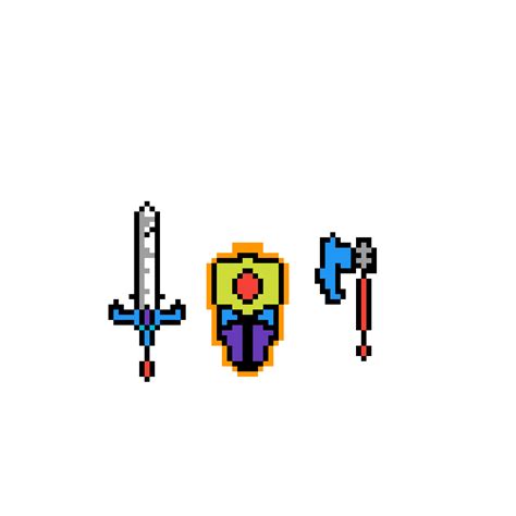 Pixilart Weapons By Bandit