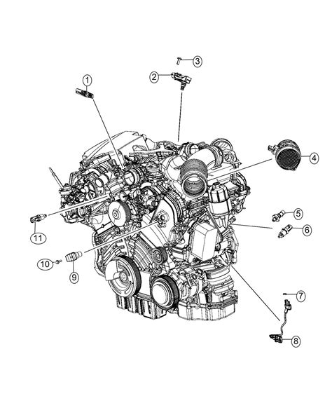 Jeep Grand Cherokee Sensor Camshaft Crankshaft Position 68490180AA