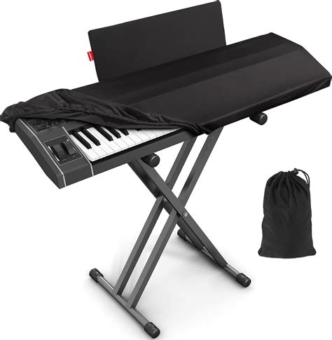 Semmiro Piano Keyboard Dust Cover For 88 Keys With Additional Cover For Music Sheet Stand