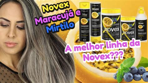 NOVEX MARACUJÁ E MIRTILO RESENHA Liberado No Low poo YouTube