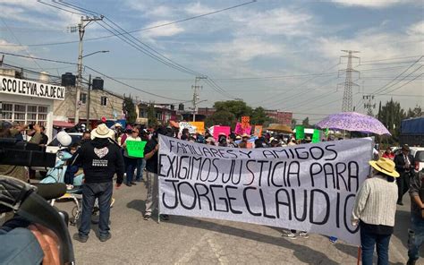 Protestan por el homicidio del vendedor de tamales en Cuautitlán