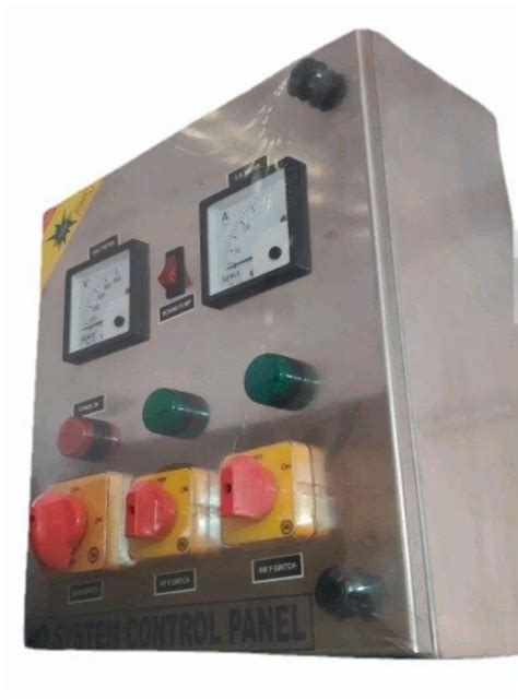 Kw Mild Steel Ro System Control Panel At Rs In Hyderabad Id