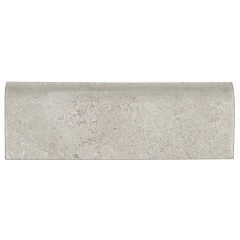 Daltile Northpointe Greystone In X In Ceramic Bullnose Wall Tile