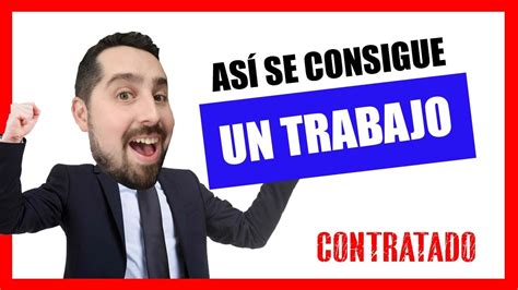 10 TÉCNICAS PARA ENCONTRAR TRABAJO Encontrar empleo YouTube