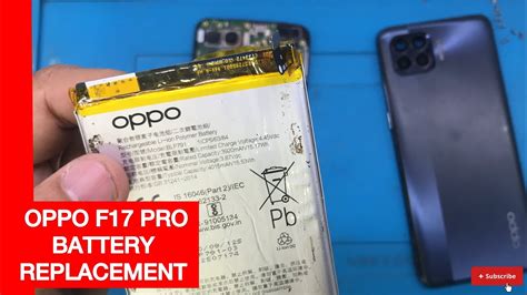 Oppo F17 Pro Battery Replacement HOW TO CHANGE OPPO F17PRO BATTERY