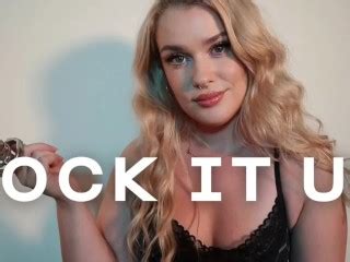 Locktober Chastity Encouragement Blonde Femdom POV Keyholder Pornhub